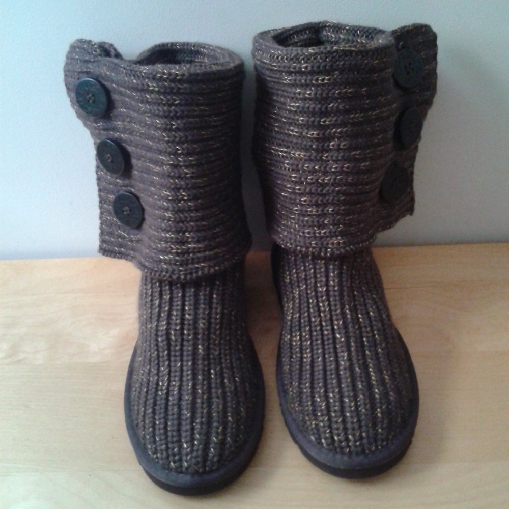 UGG Classic Candy Knit Boots NWOT